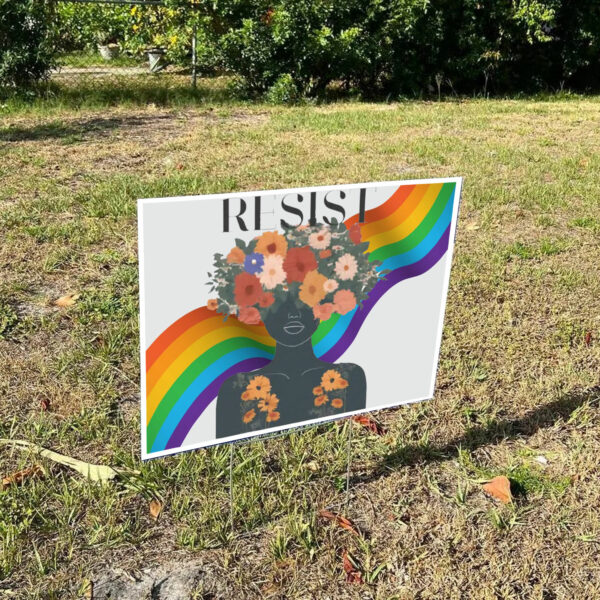 2025 RESIST Anti-Trump Yard Sign