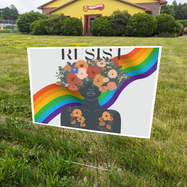 2025 RESIST Anti-Trump Yard Sign