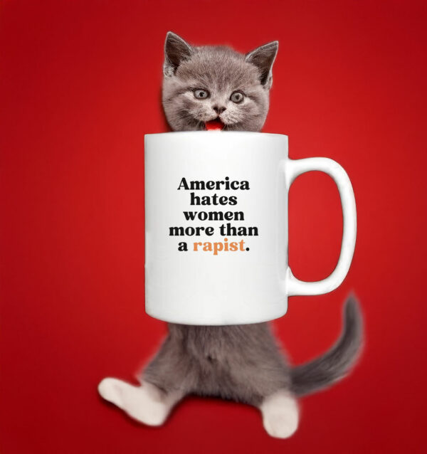 America Hates Women More Than A Rapist Mug