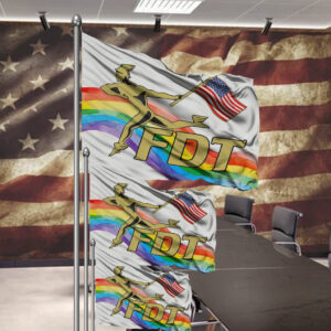FDT Anti Trump 2025 Flag