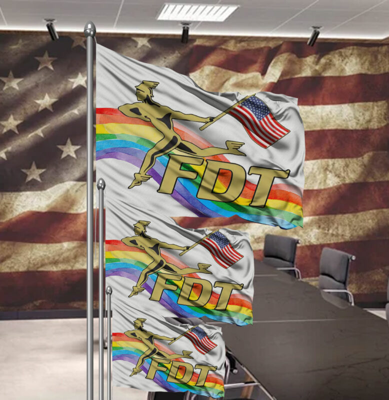 FDT Anti Trump 2025 Flag