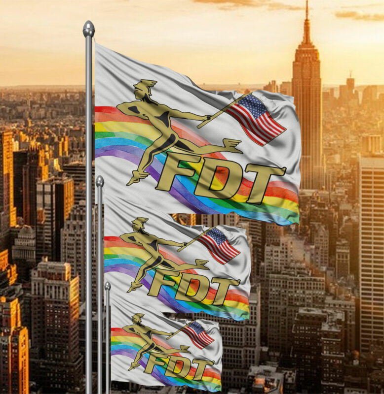 FDT Anti Trump 2025 Flag