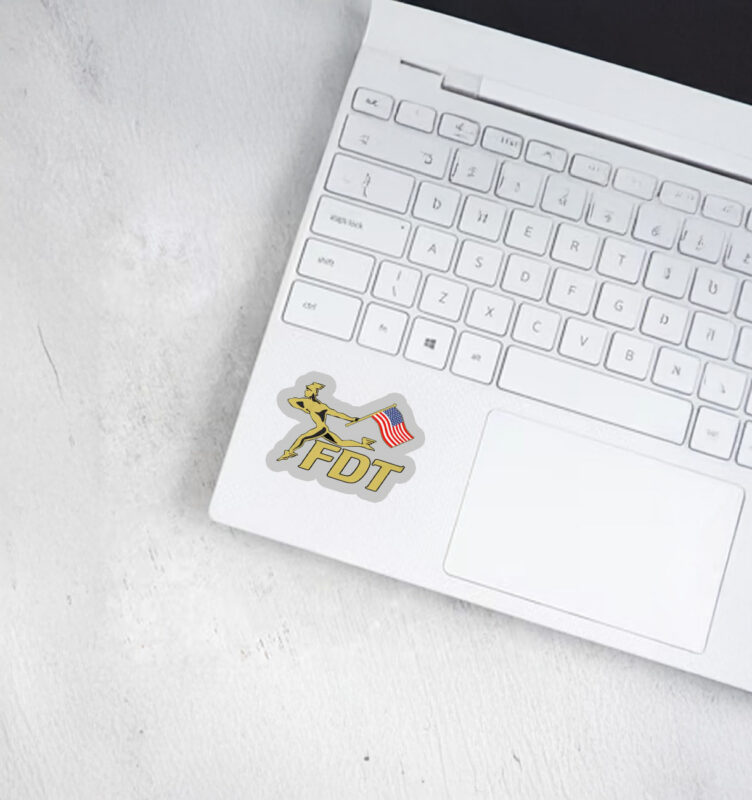 FDT Anti Trump 2025 Sticker