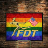 FDT Anti Trump 2025 Yard Sign