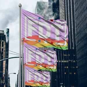 FDT Anti Trump Stop Trump Flag