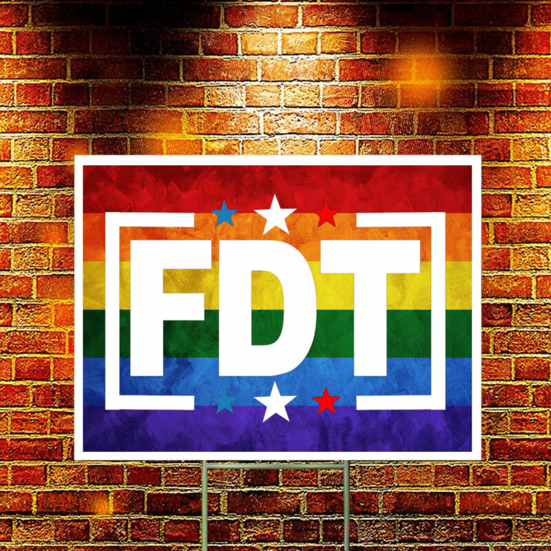 FDT Anti Trump Stop Trump Yard Sign