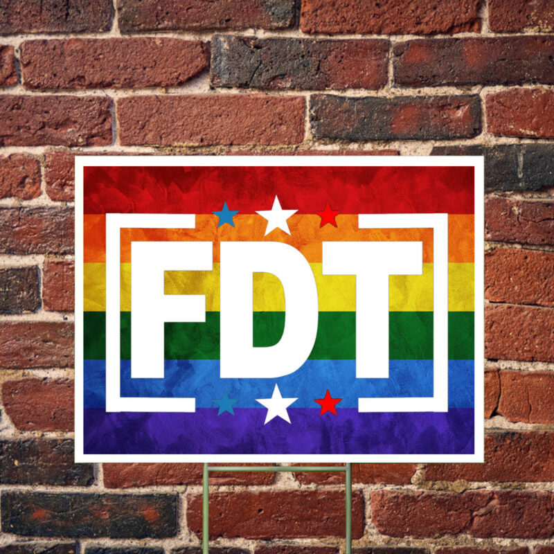 FDT Anti Trump Stop Trump Yard Sign