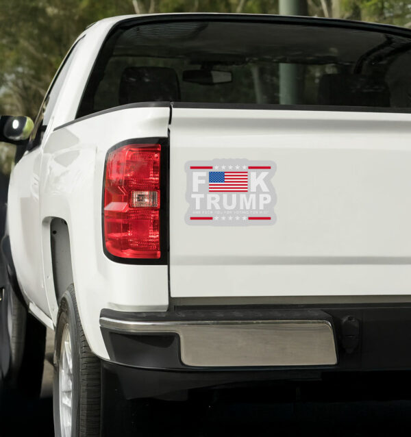 Fuck Donald Trump Anti Sticker