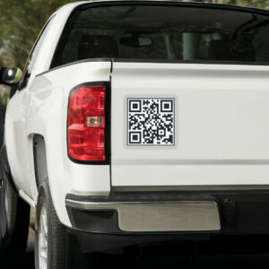 Fuck Trump QR Code Sticker