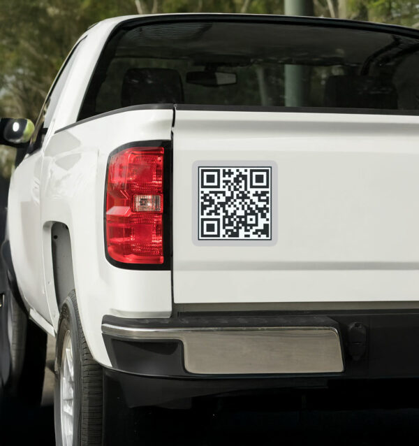 Fuck Trump QR Code Sticker