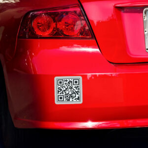 Fuck Trump QR Code Sticker