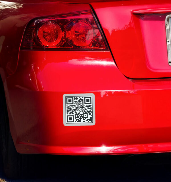 Fuck Trump QR Code Sticker