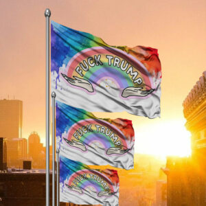 Fuck Trump Rainbow 2025 Flag