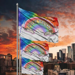 Fuck Trump Rainbow 2025 Flag