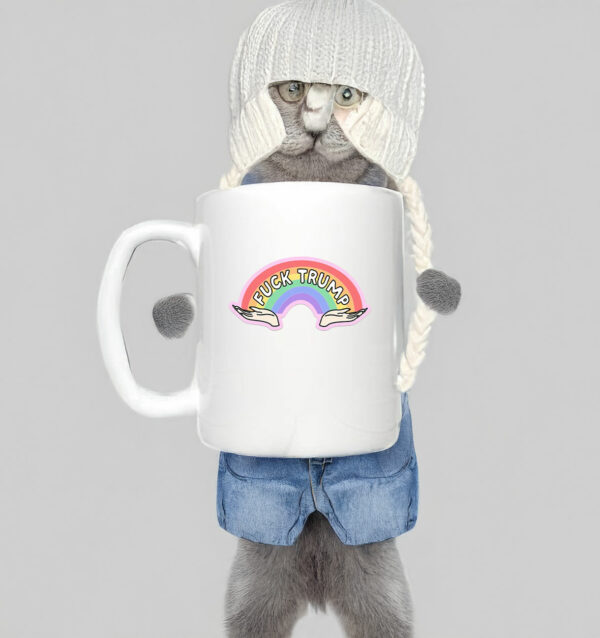 Fuck Trump Rainbow 2025 Mug