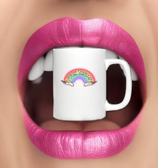 Fuck Trump Rainbow 2025 Mug