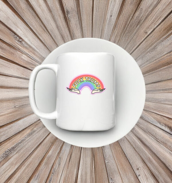 Fuck Trump Rainbow 2025 Mug