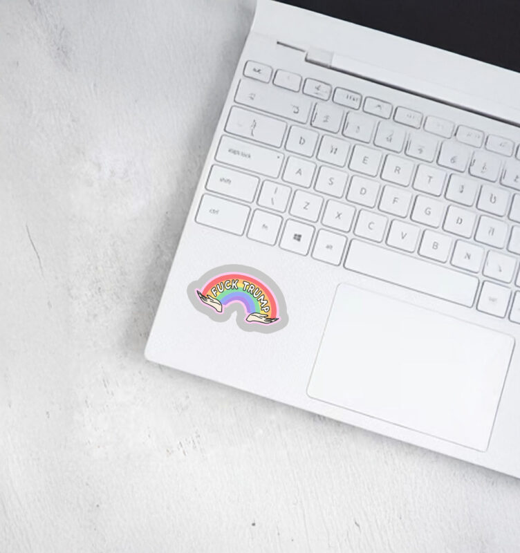 Fuck Trump Rainbow 2025 Sticker