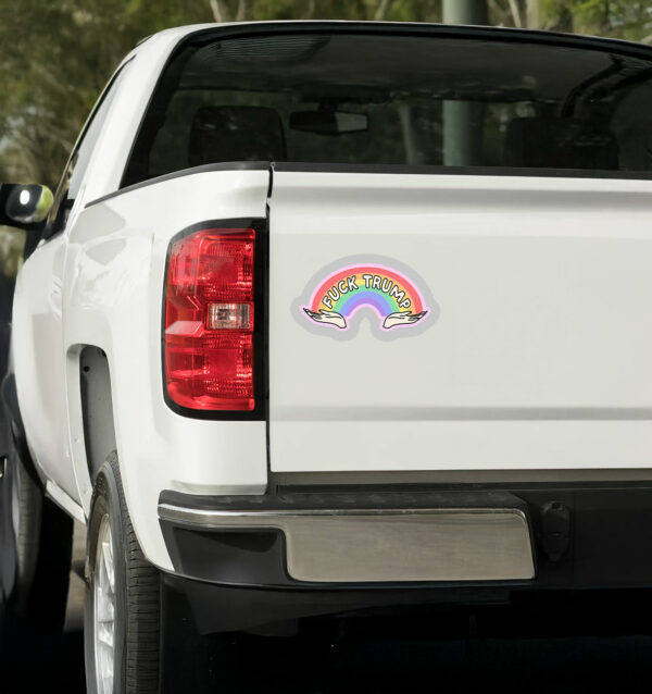 Fuck Trump Rainbow 2025 Sticker