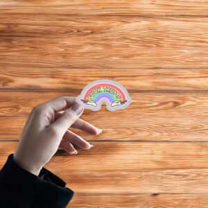 Fuck Trump Rainbow 2025 Sticker