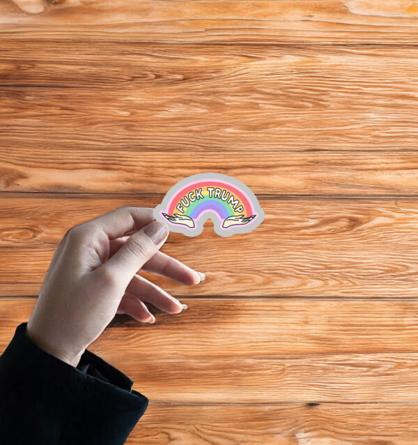 Fuck Trump Rainbow 2025 Sticker