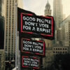 Good People Don't Vote For A Rapist Flag