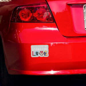 In This House We Stand For Love StickerIn This House We Stand For Love Sticker