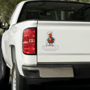 LAME DUCK Make America Break Again Sticker