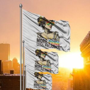 More Pride Less Prejudice Flag
