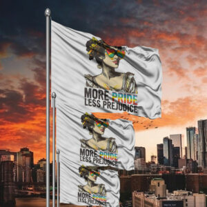 More Pride Less Prejudice Flag