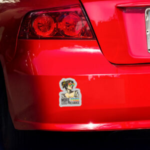 More Pride Less Prejudice Sticker