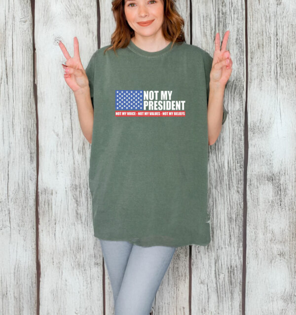 Not my President - Anti Trump T-shirt