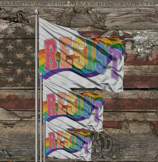 Resist Flag