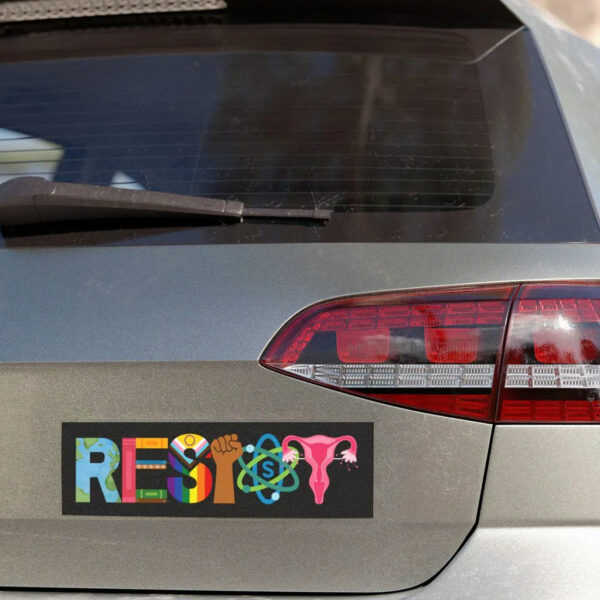 Resist Trump Car Magnet