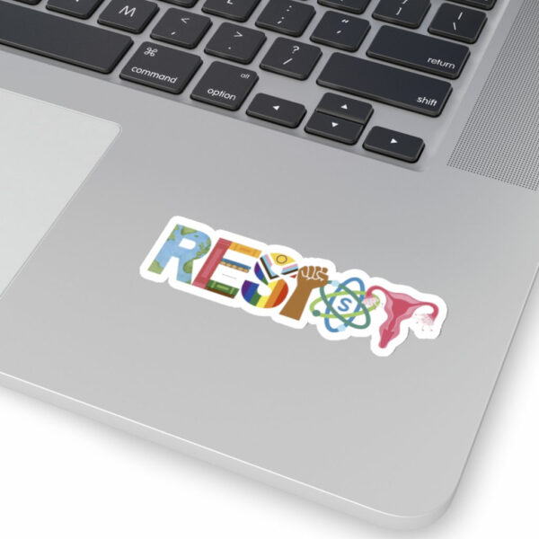 Resist Trump Kiss-Cut Stickers