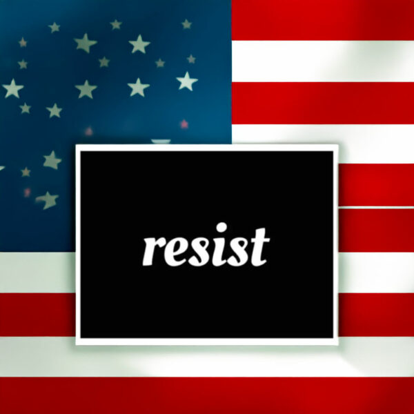 Resist Trump Yard Sign