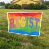 Resist Yard Sign