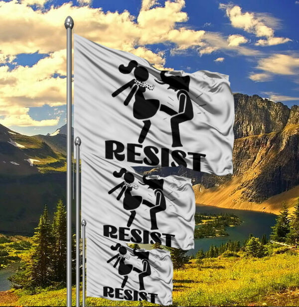 Resist anti Trump Flag