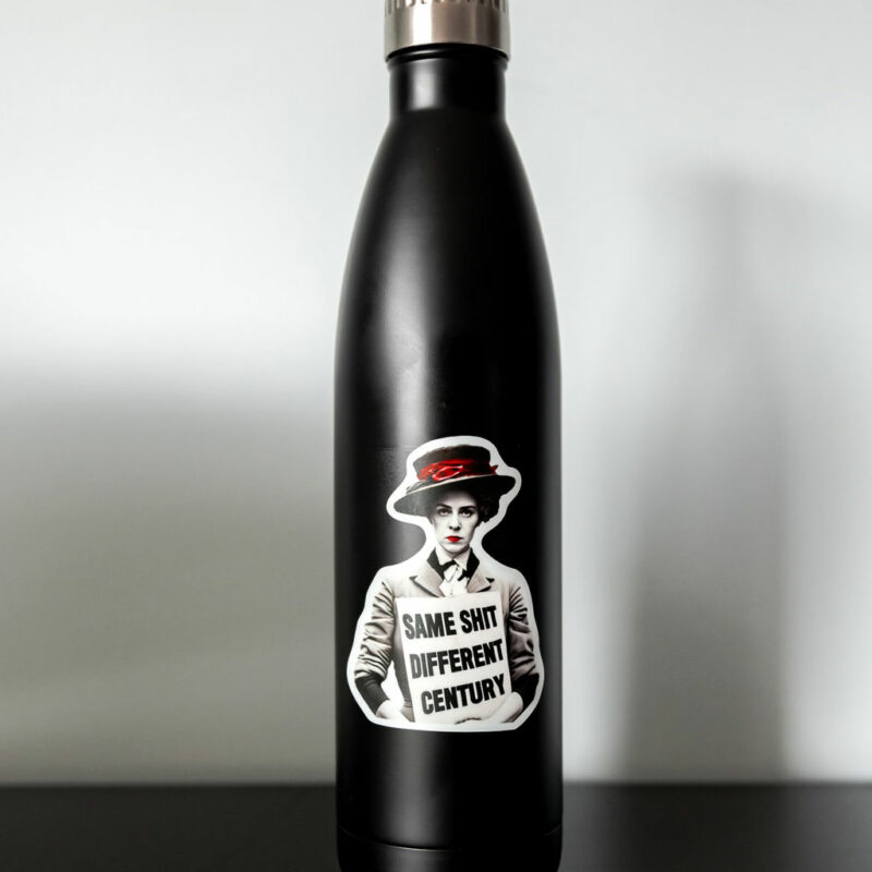 Suffragette Feminist Decal, Feminism Sticker, Women's Rights Activism, Disrupt the Patriarchy