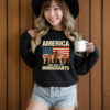 America Was Built by Immigrants T-Shirt Fuck Trump