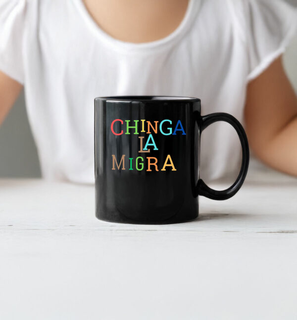 Anti-Trump 'Chinga La Migra' Mug