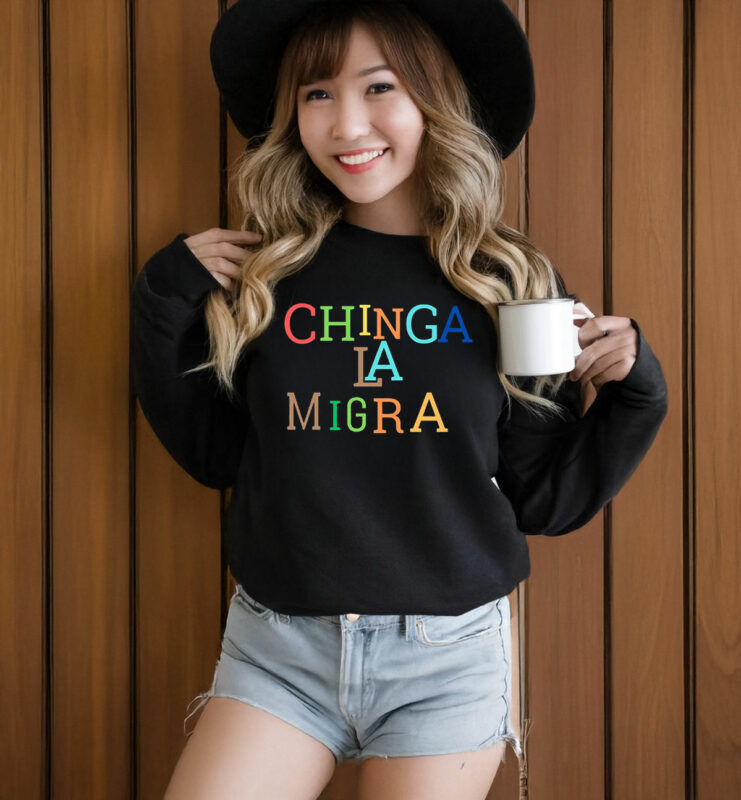 Anti-Trump 'Chinga La Migra' T-Shirt