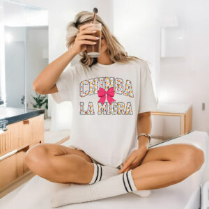 Anti Trump Coquette Bow Chinga La Migra T-Shirt