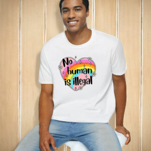 Anti Trump No Human is Illegal T-Shirt