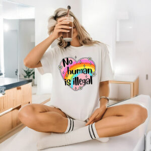 Anti Trump No Human is Illegal T-Shirt