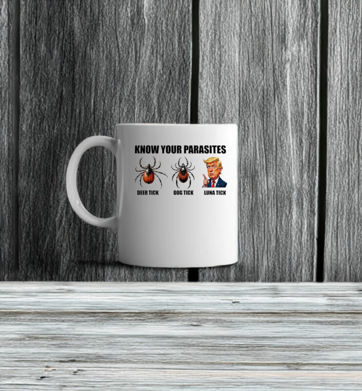 Know Your Parasites Mug Anti Trump