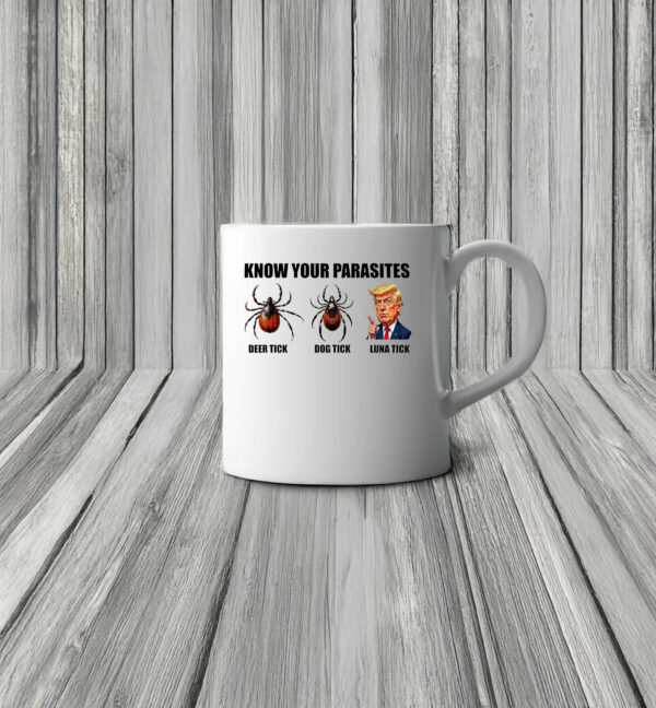 Know Your Parasites Mug Anti Trump
