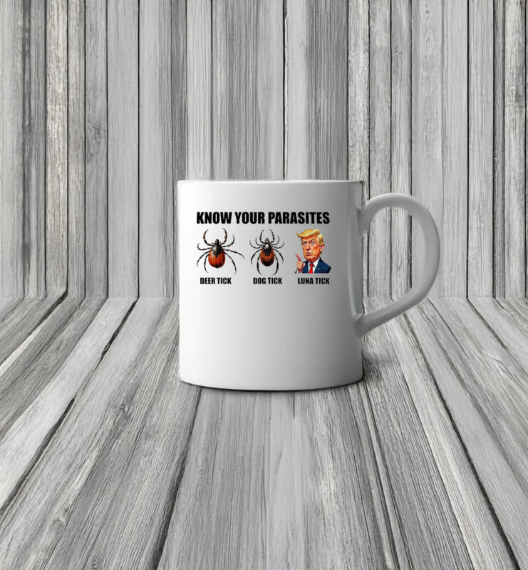 Know Your Parasites Mug Anti Trump