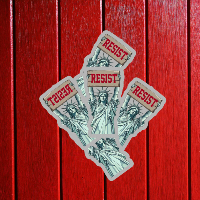 Resist Anti Trump Sticker ,Car Magnets
