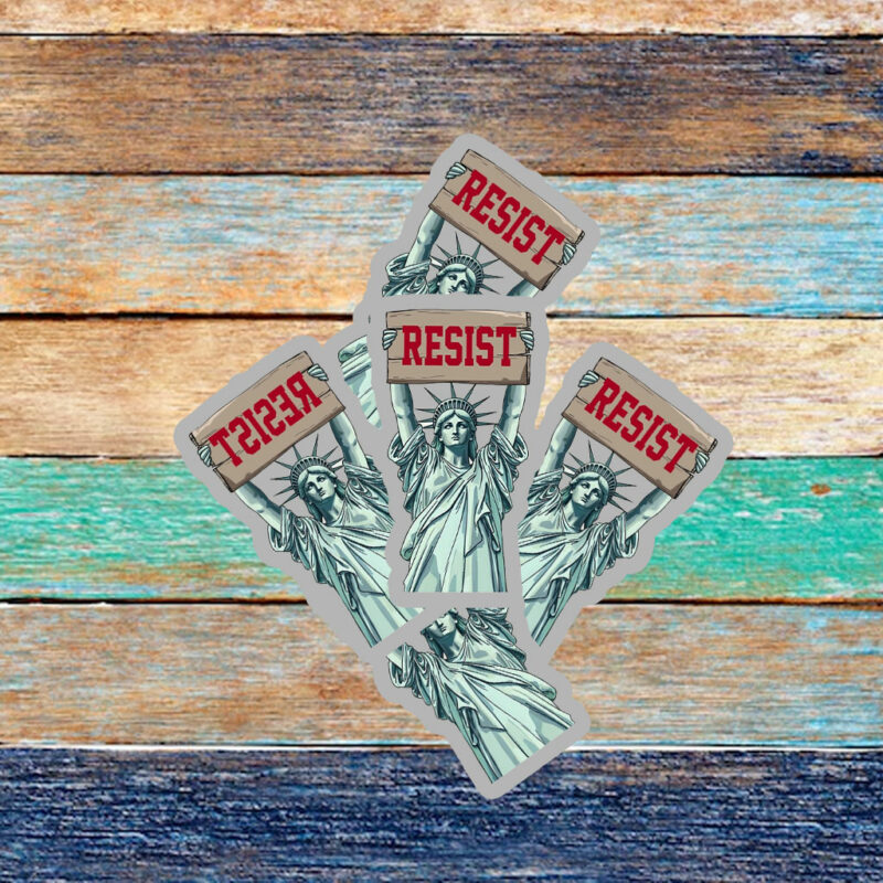 Resist Anti Trump Sticker ,Car Magnets